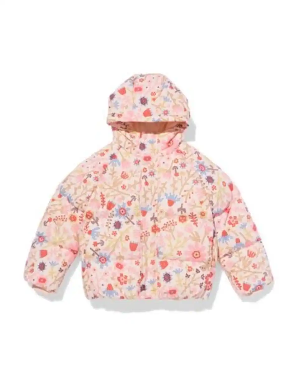 Bild 2 von Kinderjacke mit Blumen rosa