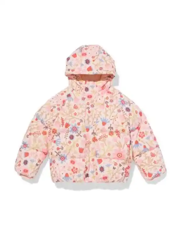 Bild 2 von Kinderjacke mit Blumen rosa