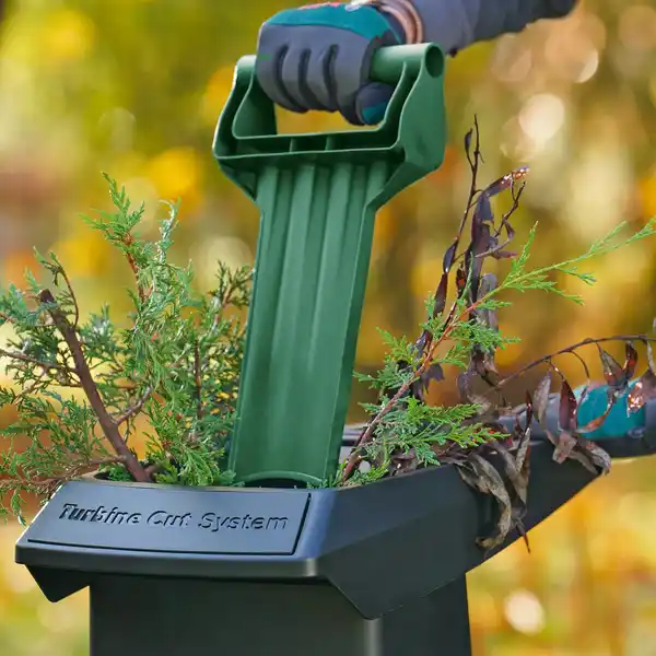 Bild 3 von Bosch Gartenhäcksler AXT 25 TC mit Turbinen-Schnitt-System