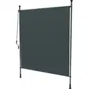 Bild 2 von Vertikalmarkise 1,5x2m Anthrazit teleskopierbar