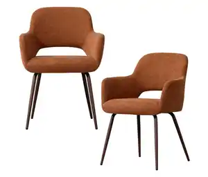 WOOOD Stühle »Jenny«, 2er-Set, braun