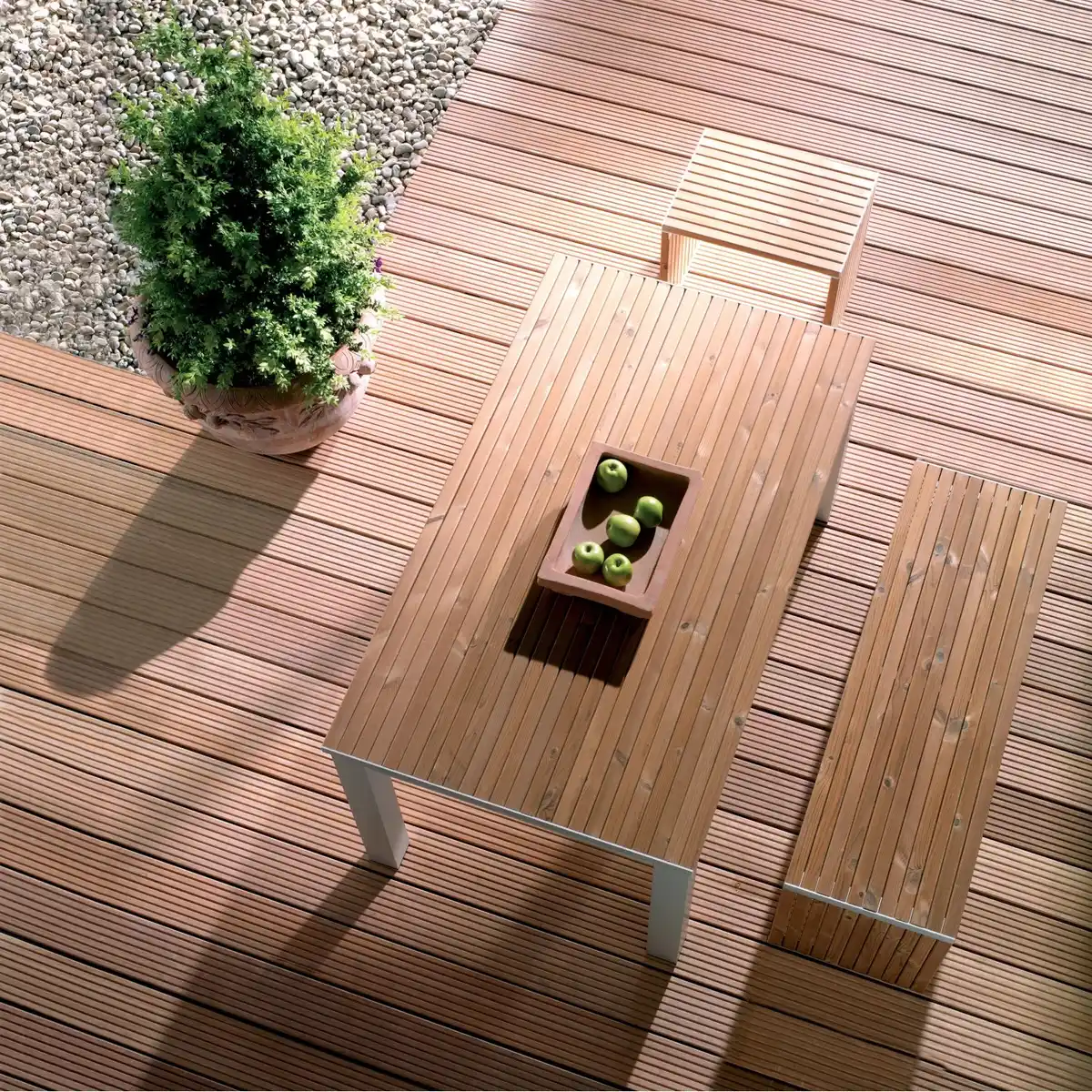 Bild 2 von Terrassendiele Bangkirai 2,1 cm x 14,5cm x 274 cm FSC®