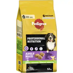PEDIGREE Hundetrockenfutter, Geflügel & Gemüse, 12 kg, Adult