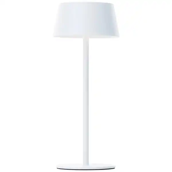 Bild 3 von Brilliant Akku-Tischleuchte Picco mit Solar 30 cm Weiß