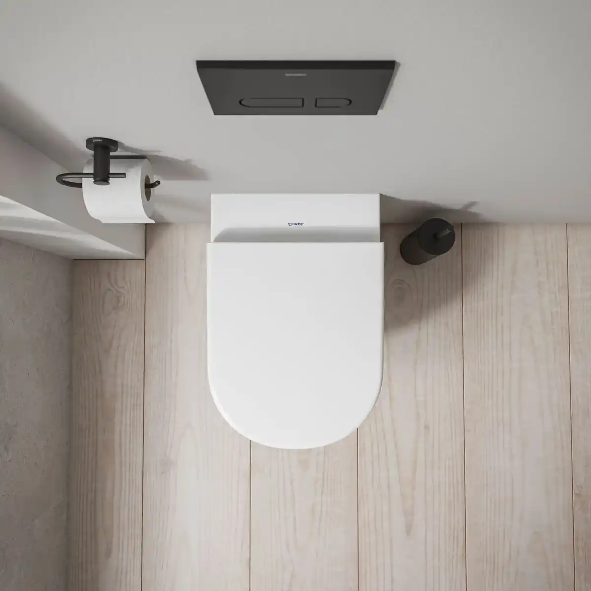 Bild 2 von WC-Set D-Code wandhängend Weiß Hochglanz 540 mm