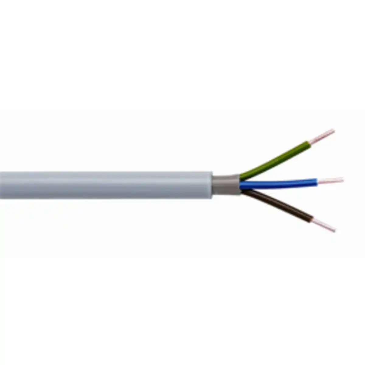 Bild 2 von Emskabel Feuchtraumleitung »NYY-J«, 1,5 mm², 50 m, PVC, grau
