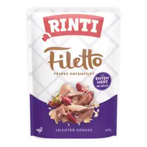 RINTI Hundesnack, Ergänzungsfuttermittel, Ente, 100 g