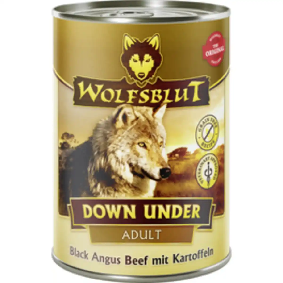 Bild 1 von Wolfsblut Hunde-Nassfutter »Down Under«, Black Angus Beef mit Kartoffeln, 395 g