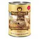 Bild 1 von Wolfsblut Hunde-Nassfutter »Wild Duck & Turkey«, Ente & Truthahn, 395 g