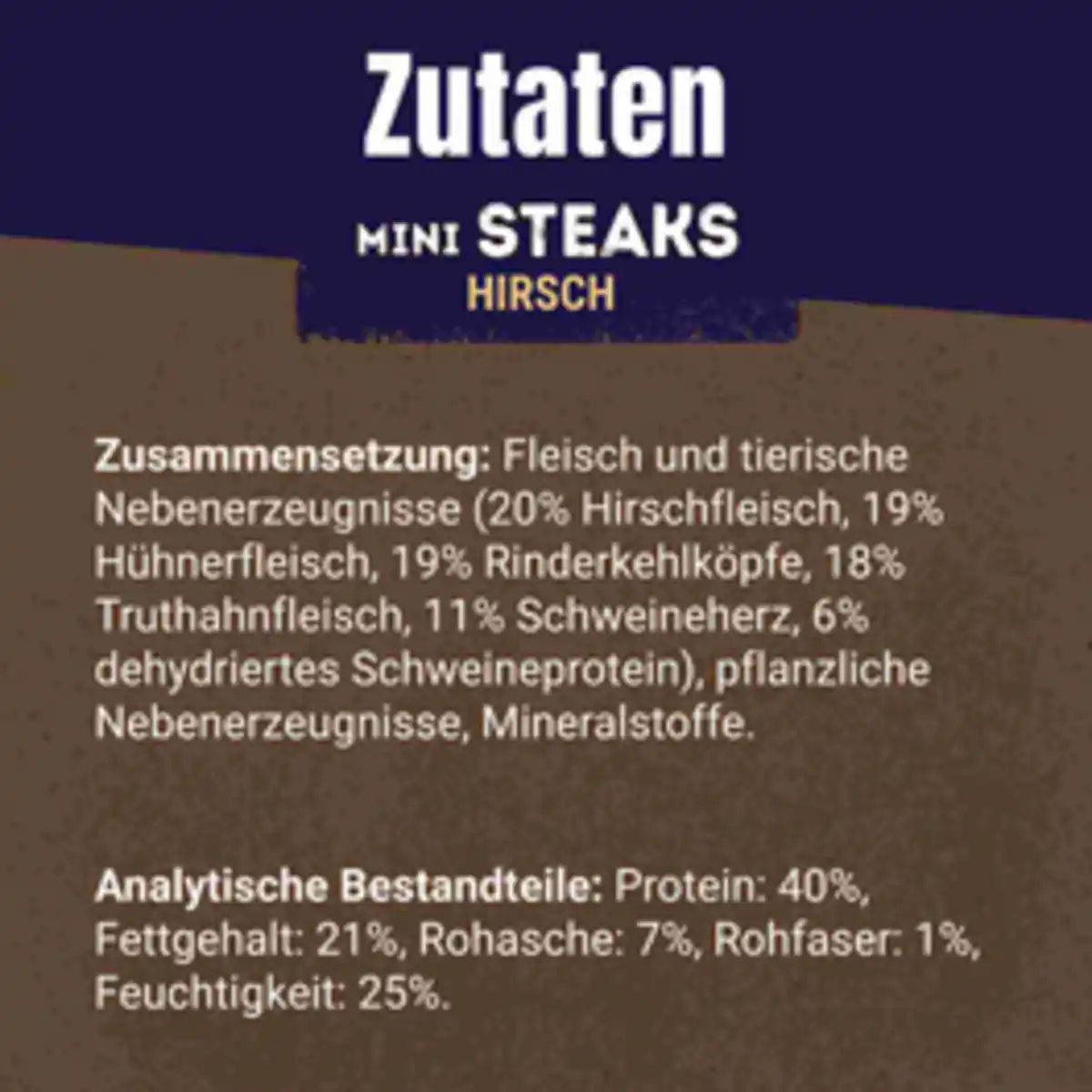 Bild 3 von AdVENTuROS™ Hundesnack »Adventuros«, Hirsch, 70 g