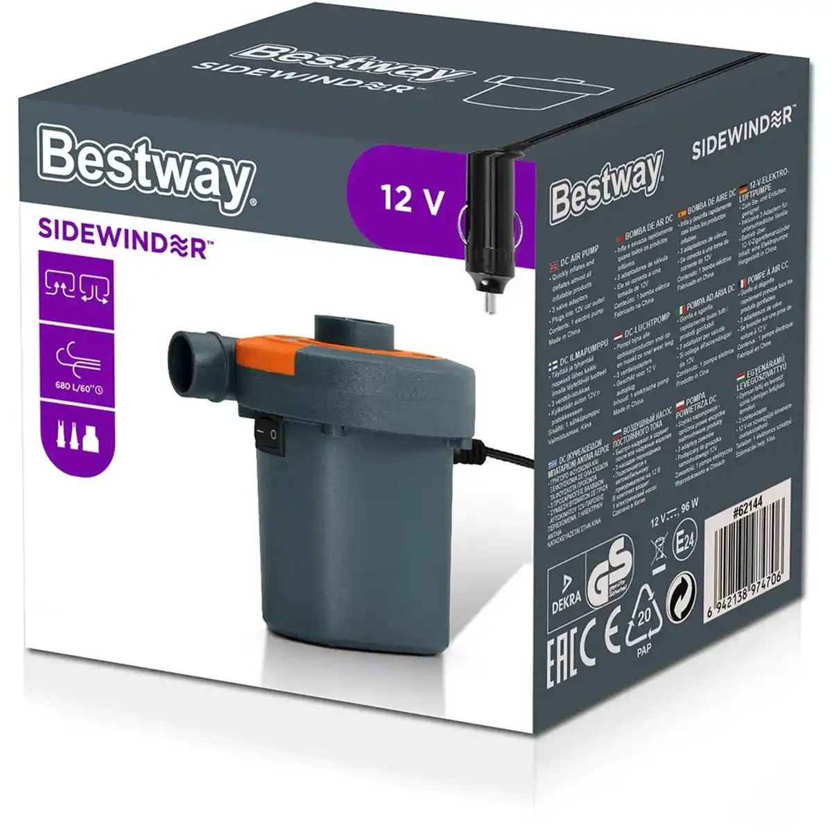 Bild 3 von Sidewinder™ 12-V-Elektro-Luftpumpe 680 l/min