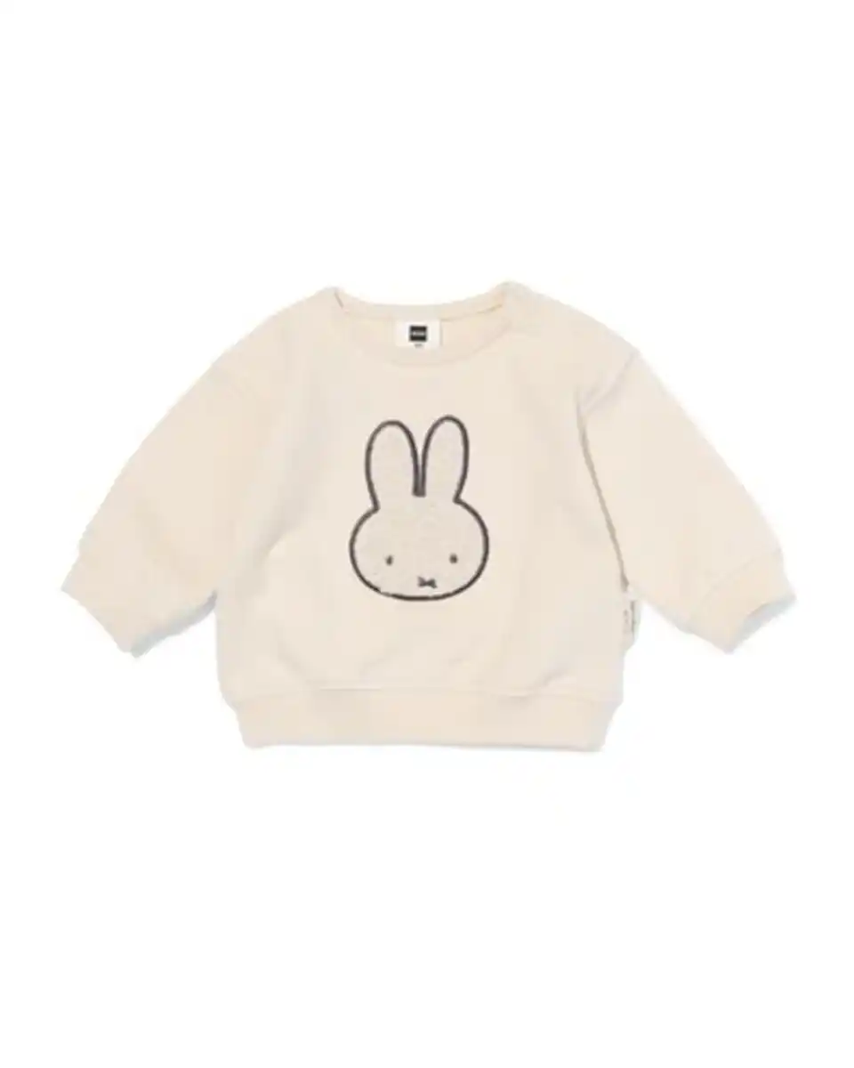 Bild 1 von Miffy Newborn-Pullover aus Jersey ecru