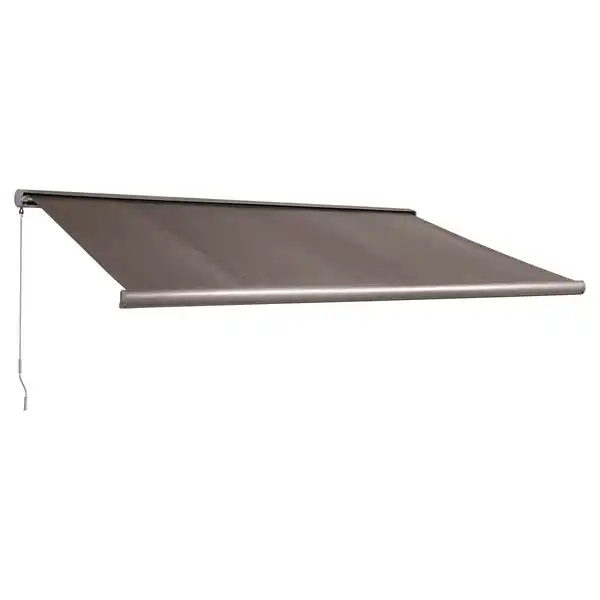 Bild 2 von OBI Kassettenmarkise LED Fabiona 400 cm x 250 cm Tuch Anthrazit