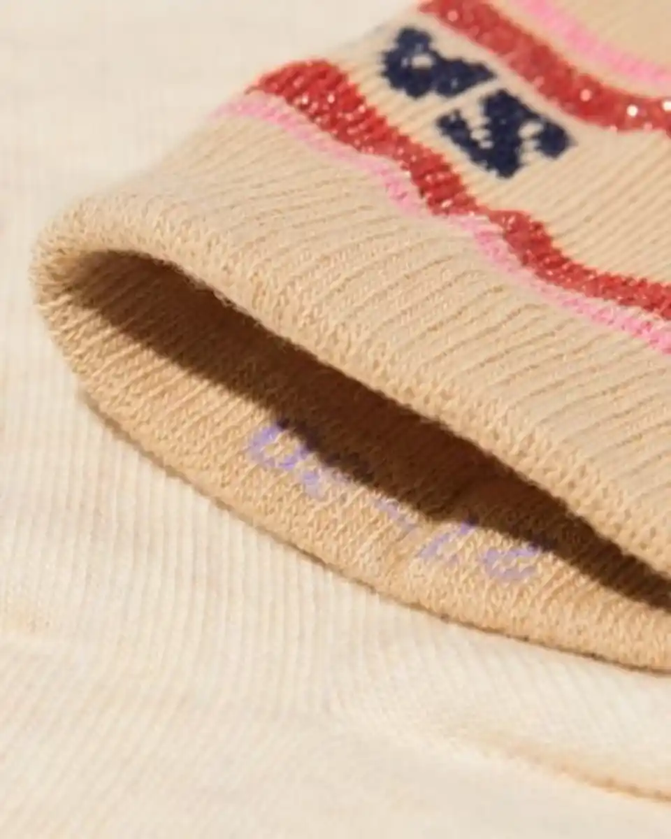 Bild 3 von Kindersöckchen, gerippt, gestreift – 5 Paar sandfarben