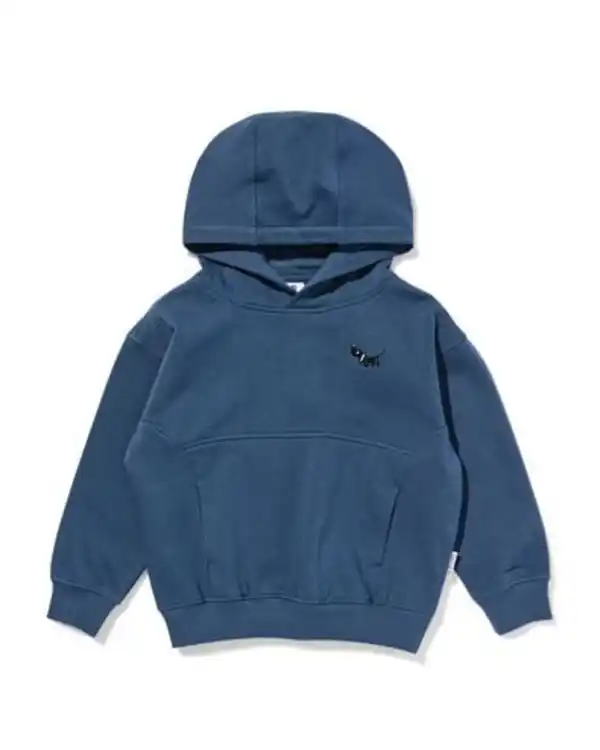Bild 2 von Takkie-Kinder-Hoodie aus Sweatstoff blau