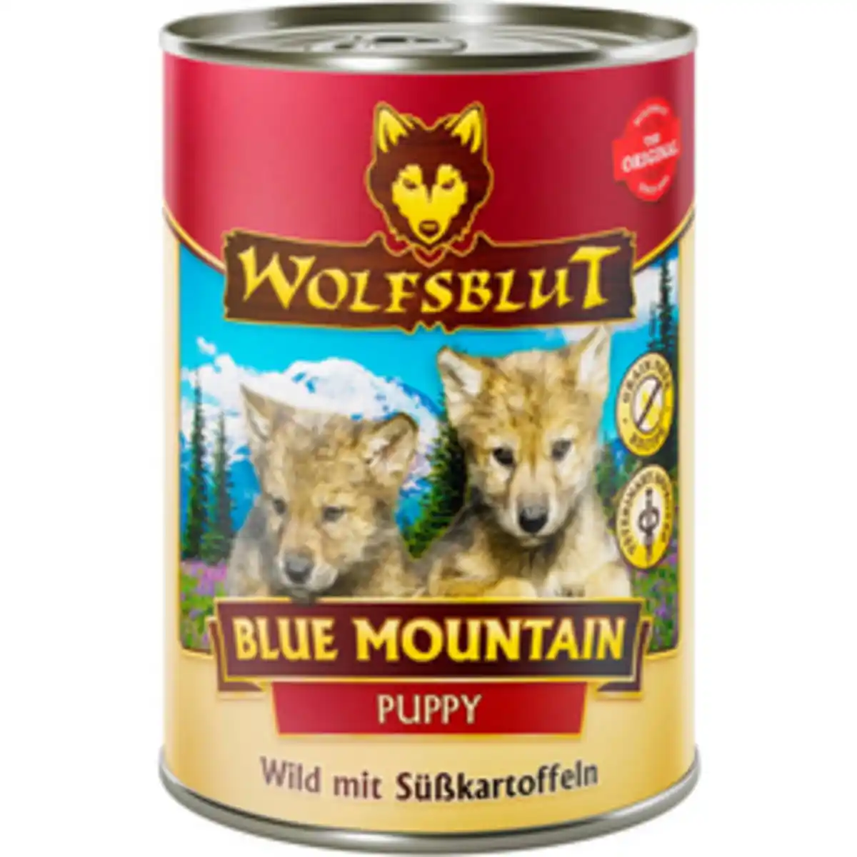 Bild 1 von Wolfsblut Hunde-Nassfutter, Puppy Blue Mountain Wild mit Süßkartoffeln 395g