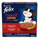 Bild 1 von felix Katzentrockenfutter »Doppelt Lecker«, Rind, Huhn & Rote Bete, 800g