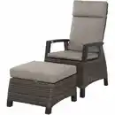 Bild 2 von Siena Garden Corido Dining Move Sessel Anthrazit-Matt 61 cm x 72 cm x 109 cm