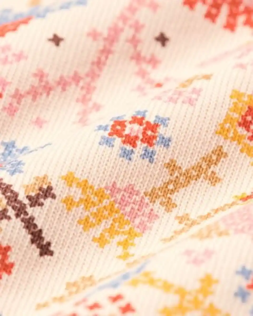 Bild 3 von Kinderpullover, Blumen hellrosa