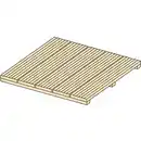 Bild 2 von Holzfliese Lärche natur 50 x 50 x 3,2 cm