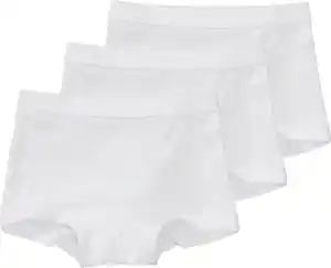 3er-Pack Kinder-Boxershorts weiß