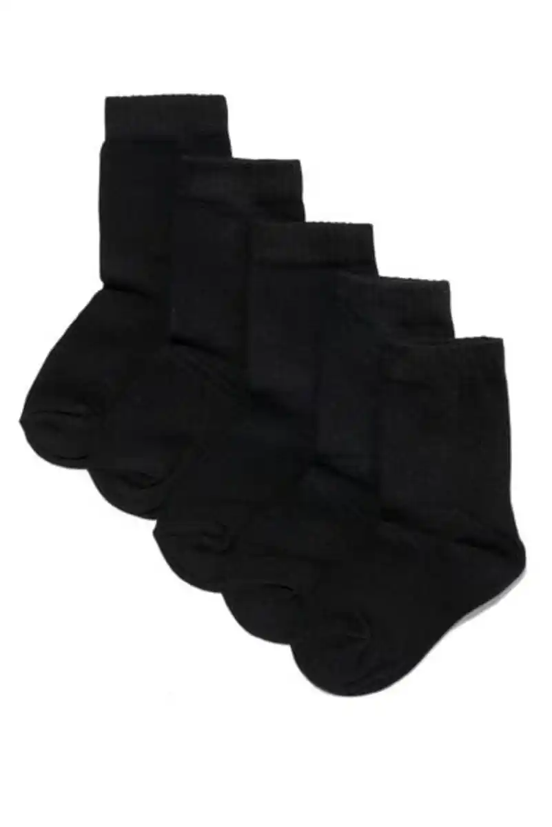 Bild 1 von Kindersöckchen – 5 Paar schwarz
