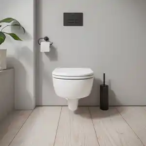 WC-Set D-Code wandhängend Weiß Hochglanz 540 mm