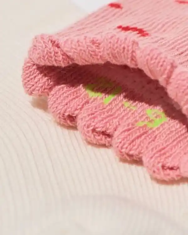 Bild 2 von Babysocken, Herzen – 5 Paar rosa