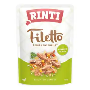 RINTI Hundesnack, Ergänzungsfuttermittel, Ente+Gemüse, 100 g