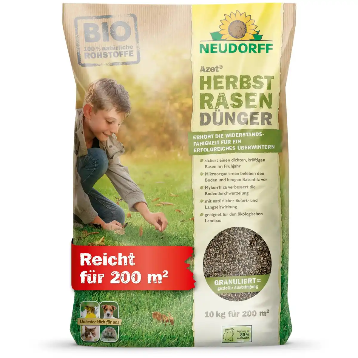 Bild 1 von Neudorff Azet Herbst-Rasendünger 10 kg