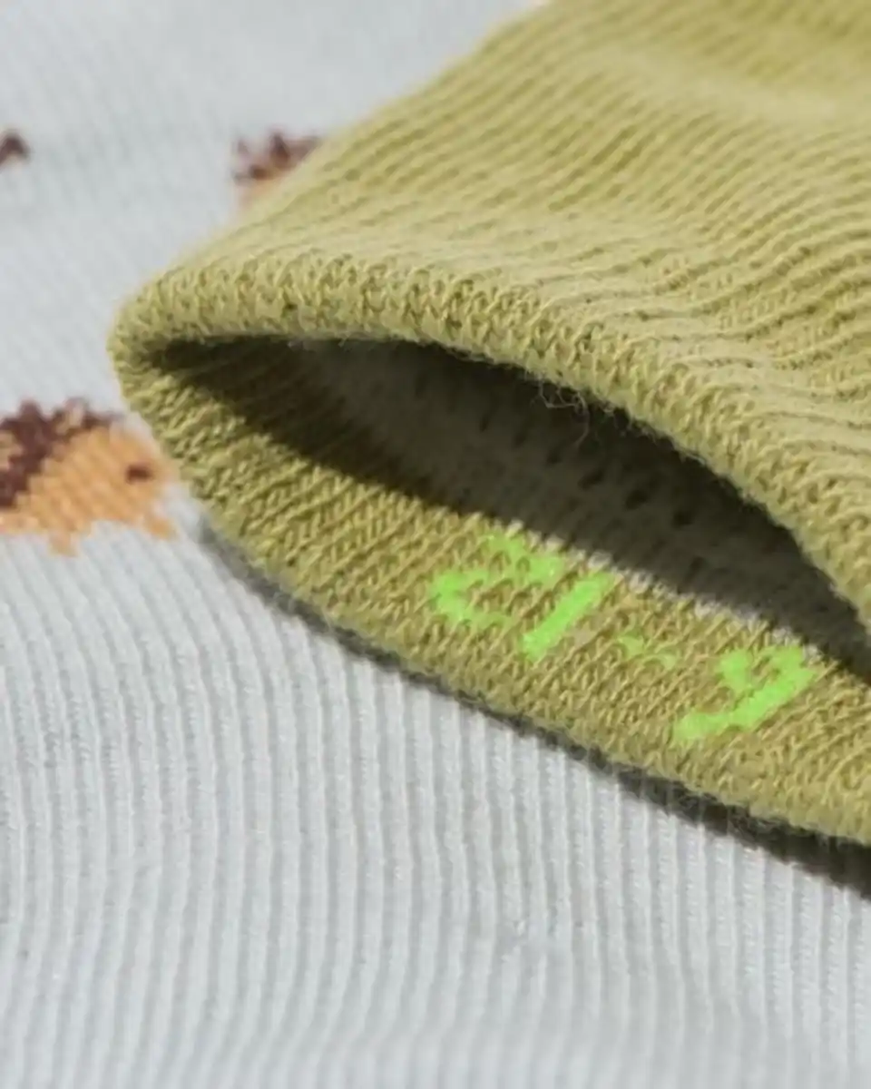 Bild 2 von Babysocken Igel – 5 Paar hellblau
