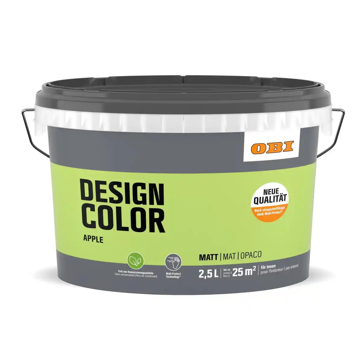 Bild 1 von OBI Design Color 2,5 l Apfel