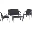 Bild 1 von Lounge-Set Torreon 4-teilig Textilbespannung Anthrazit