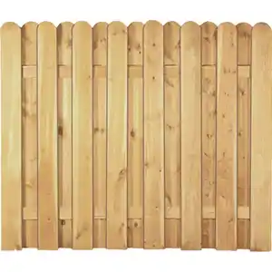 T & J Sichtschutzzaun Daan kdi braun 180 x 150 cm