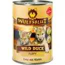 Bild 1 von Wolfsblut Hunde-Nassfutter, Puppy Wild Duck Ente mit Kürbis 395g