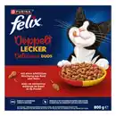 Bild 2 von felix Katzentrockenfutter »Doppelt Lecker«, Rind, Huhn & Rote Bete, 800g