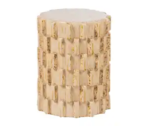 WOOOD Beistelltisch »Axu«, Keramik, sand