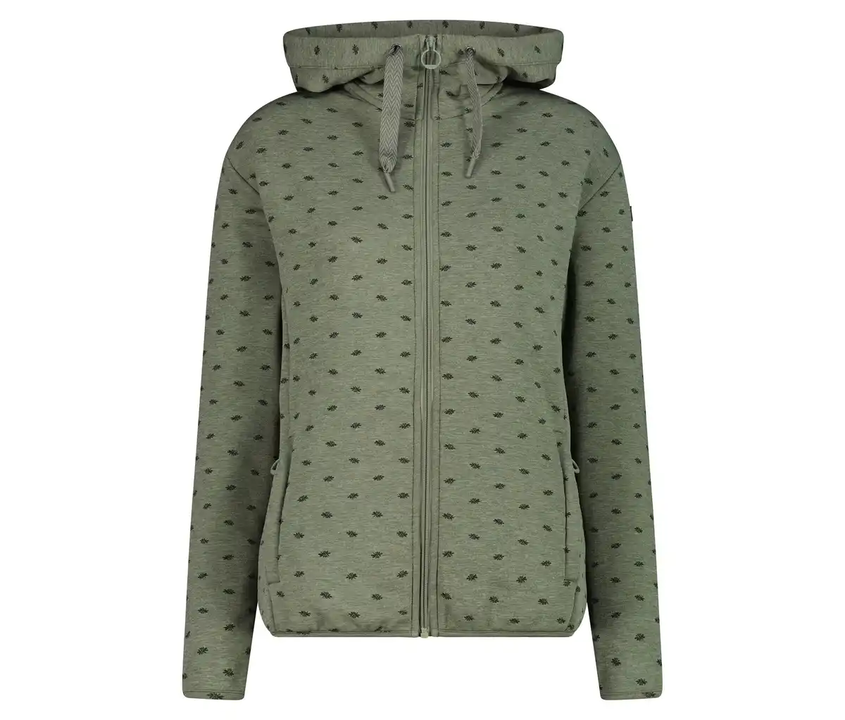 Bild 1 von CMP Damen-Fleece-Jacke mit Kapuze, avocado