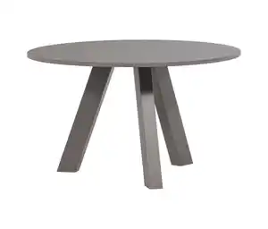 Runder WOOOD Esstisch »Rhonda«, ca. 129 cm, grau