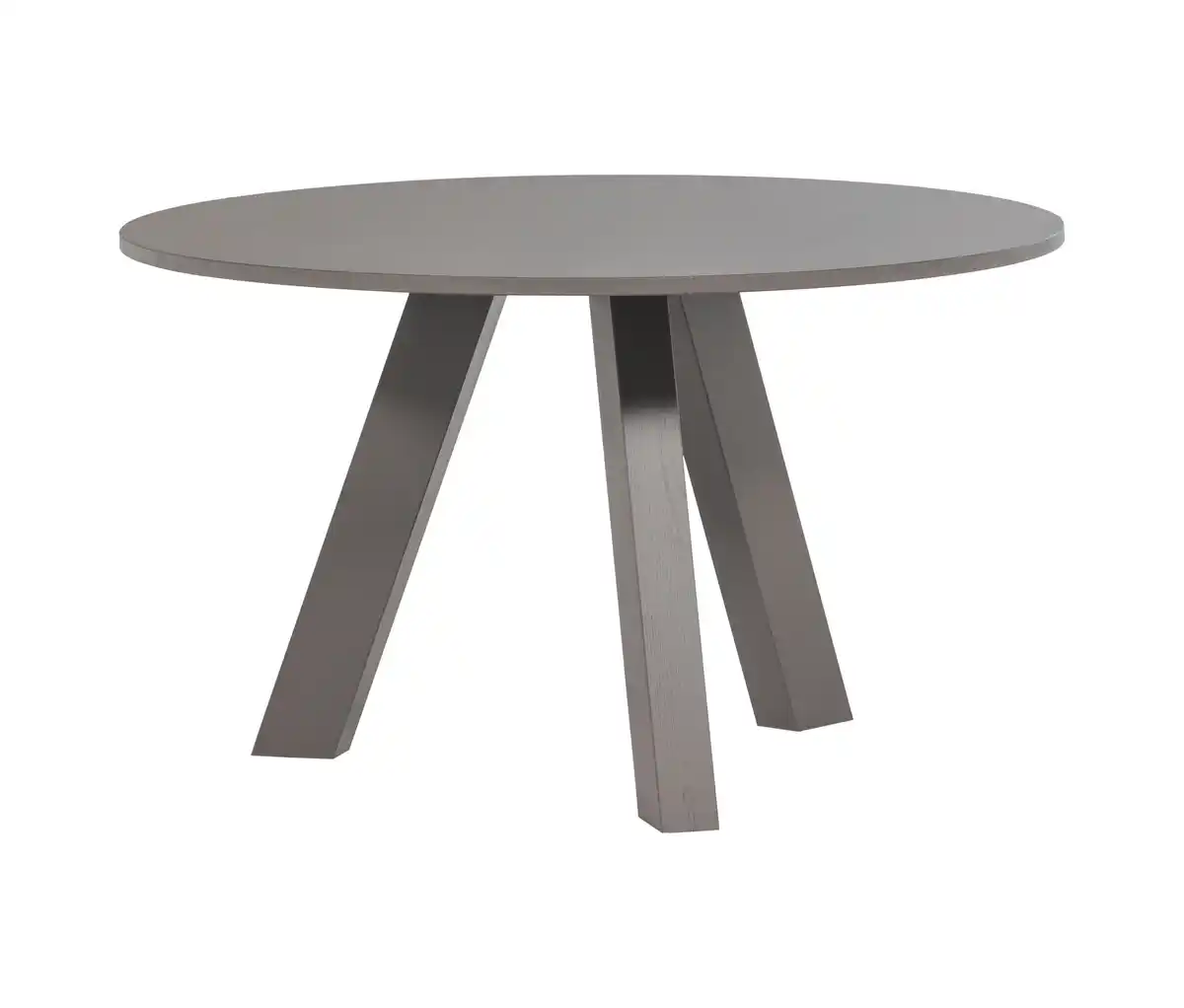 Bild 1 von Runder WOOOD Esstisch »Rhonda«, ca. 129 cm, grau