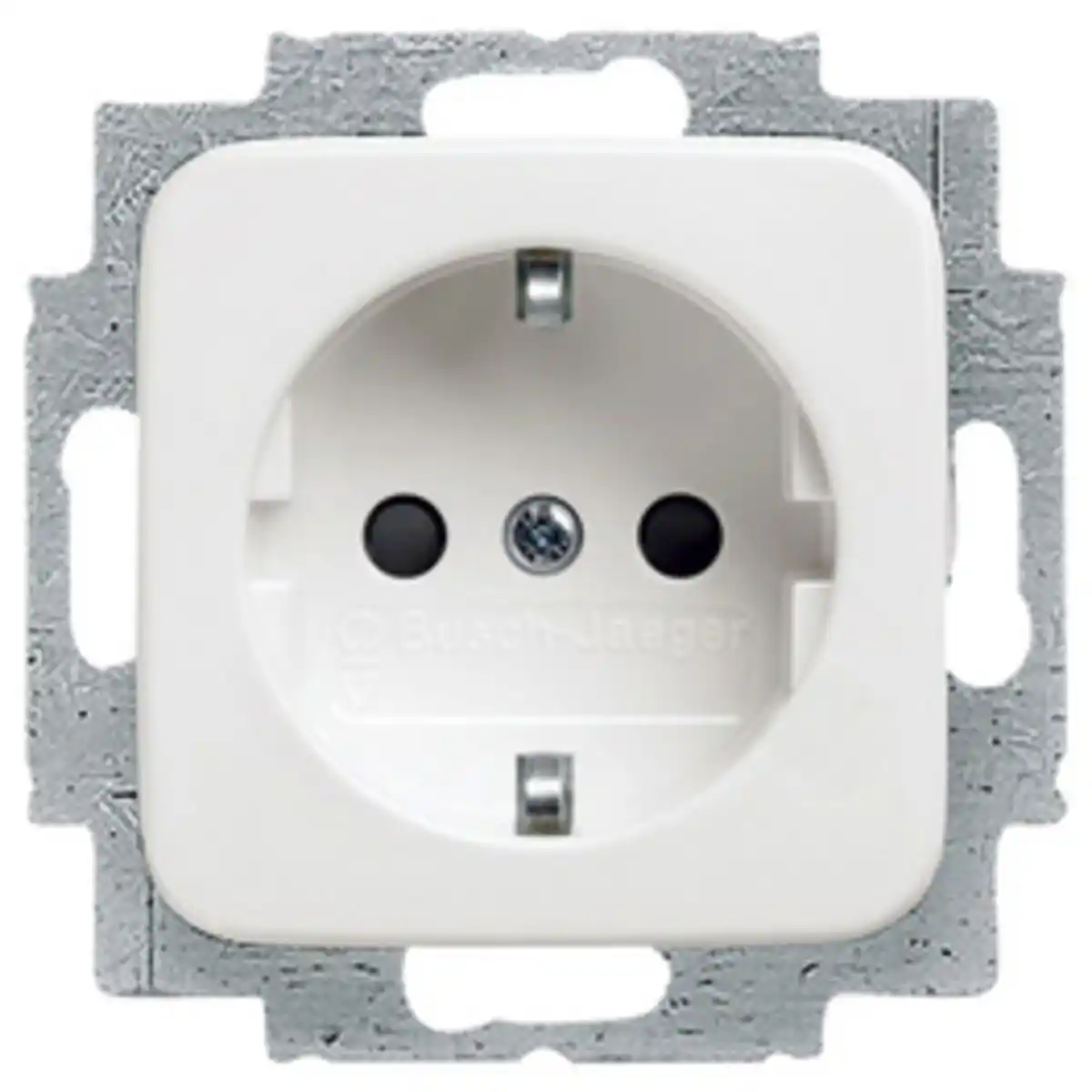 Bild 1 von Busch-Jaeger Steckdosen-Einsatz, Reflex SI, LxBxH: 7 x 7 x 4 cm, Weiß