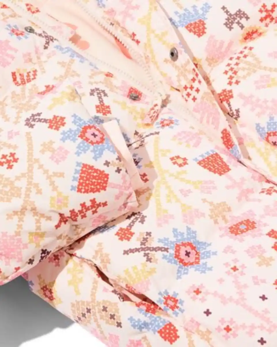 Bild 4 von Kinderjacke mit Blumen rosa