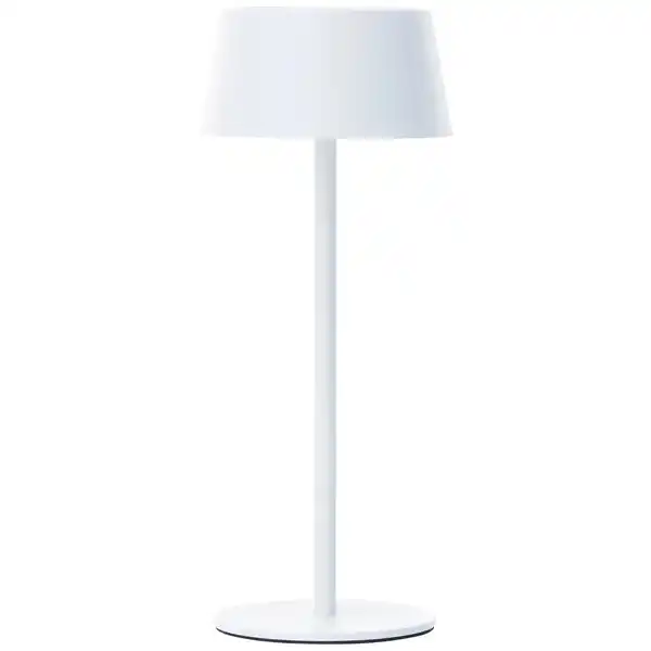Bild 2 von Brilliant Akku-Tischleuchte Picco mit Solar 30 cm Weiß
