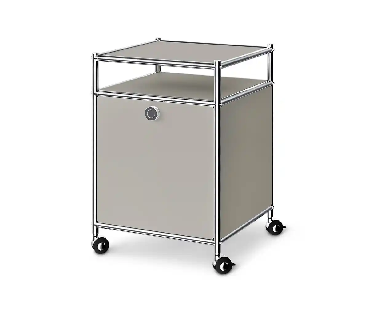 Bild 1 von Rollcontainer Metall »CN3« mit 1 Klappenfach, hellgrau