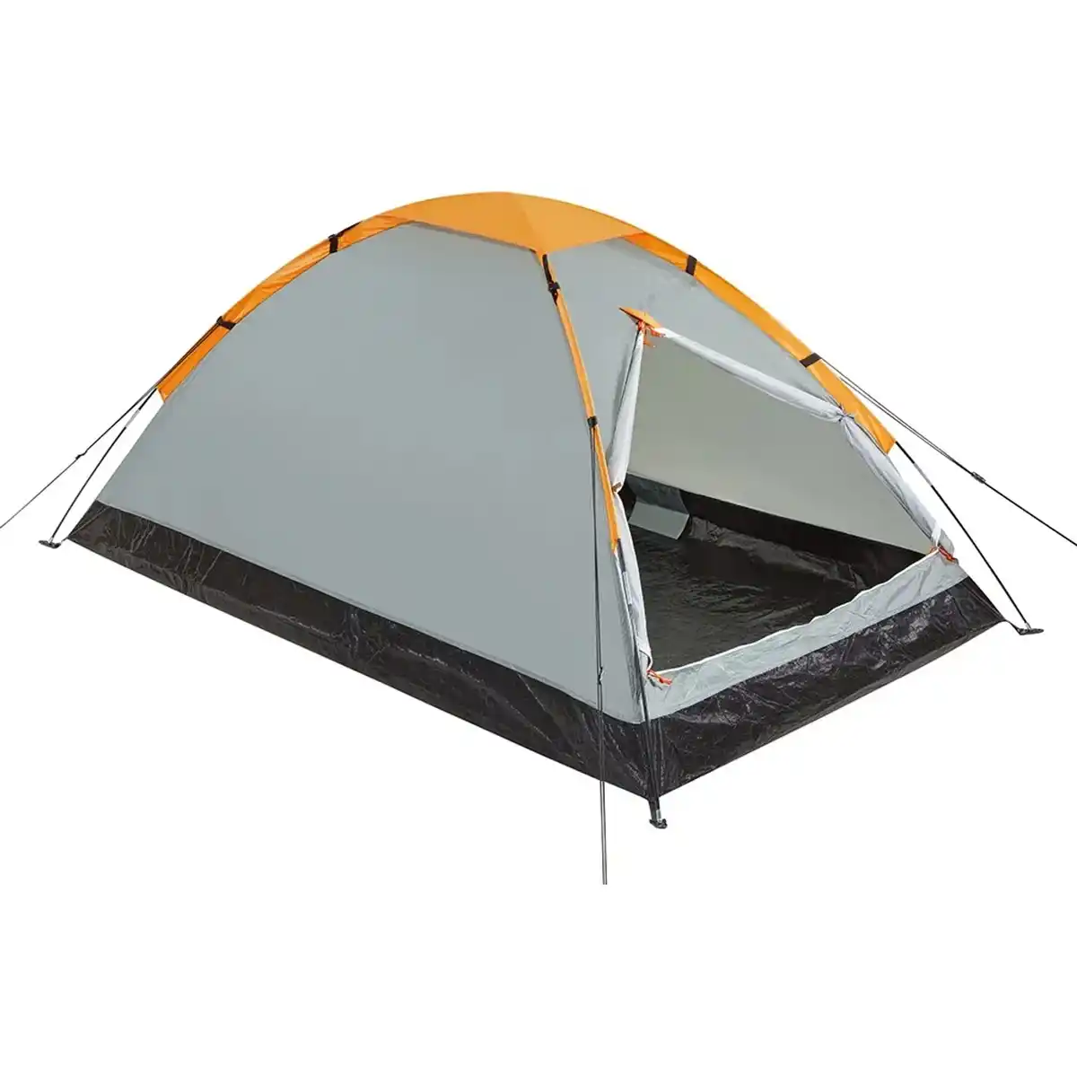 Bild 1 von 3 Personen Kuppel-Zelt 200 x 180 x 120 cm mit Belüftung und Mückennetz