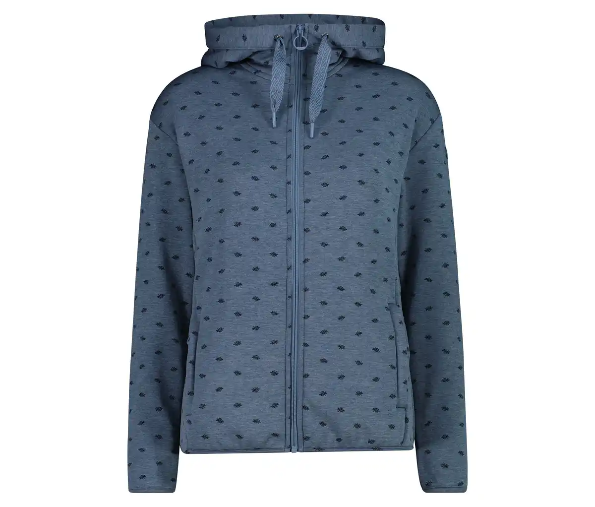Bild 1 von CMP Damen-Fleece-Jacke mit Kapuze, blau