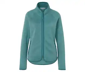 Strickfleecejacke, türkis