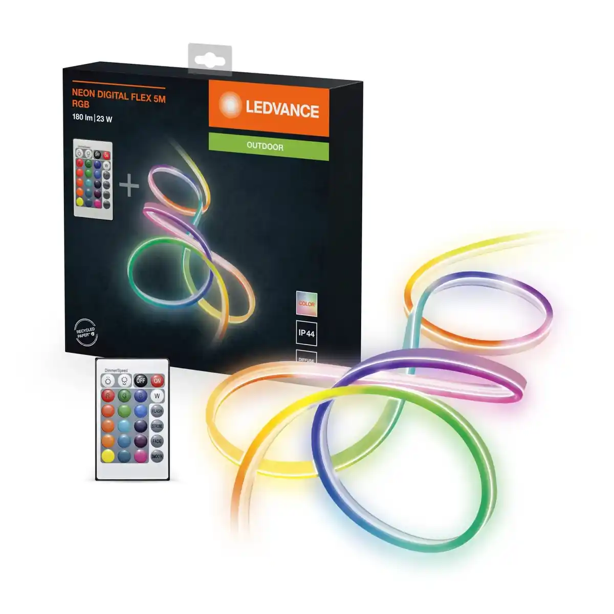 Bild 1 von Ledvance LED-Strip Neon Digitalflex mit Fernbedienung 23 W 180 lm RGB 500 cm