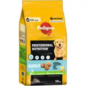 PEDIGREE Hundetrockenfutter, Nassfutter, Geflügel, 12 kg