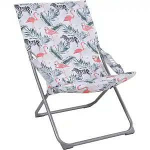 Campingstuhl Palmelo Faltbar Flamingo-Print 95 cm x 63 cm x 85,5 cm